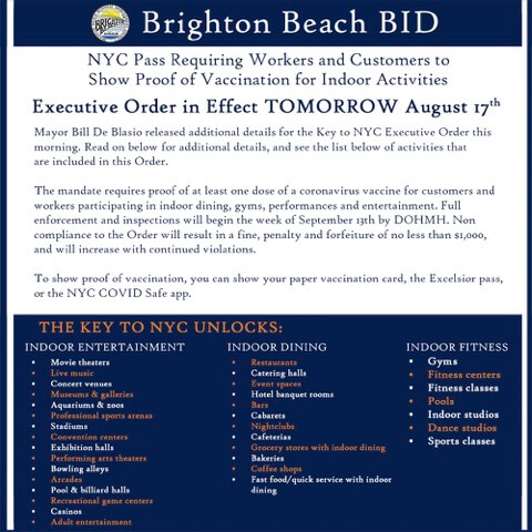 Emergency Executive Order 225 - Brighton Beach BID